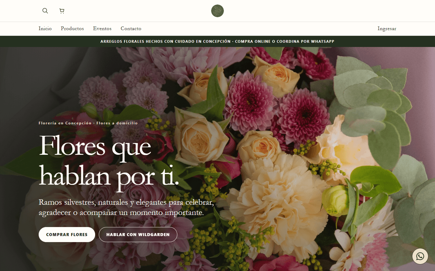Tienda online de Florería Wildgarden: Flores que hablan por ti